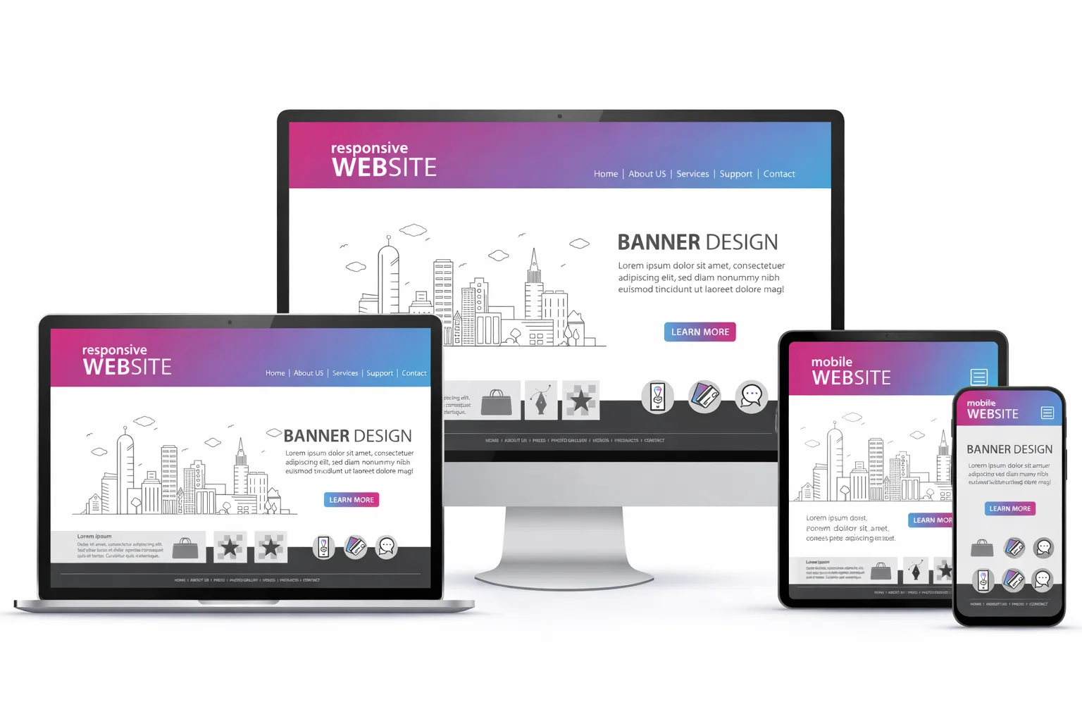 Mobile-responsive e-commerce storefront